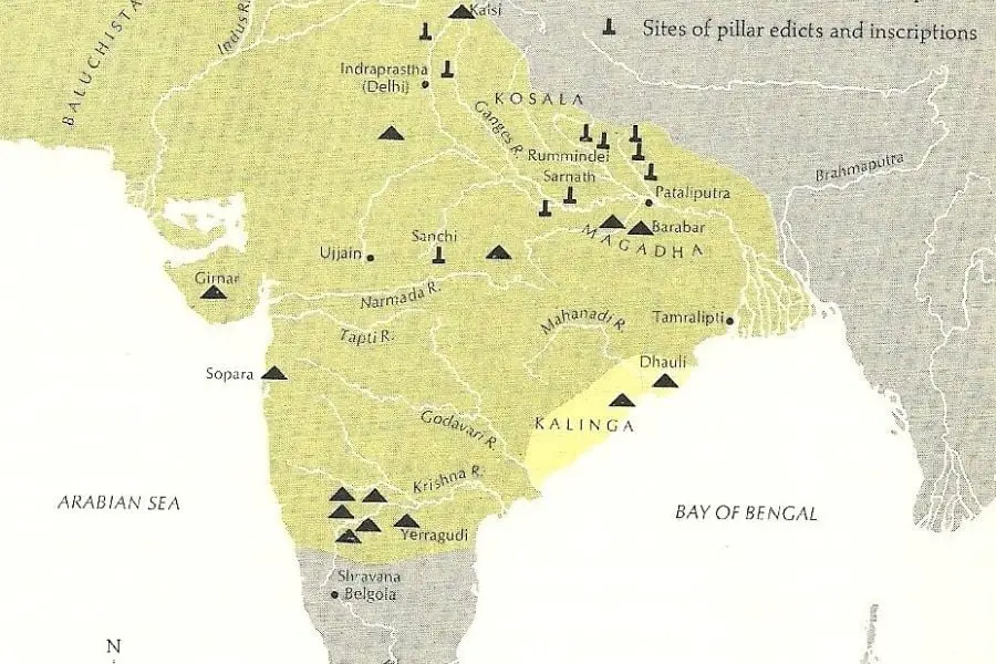Indian map.